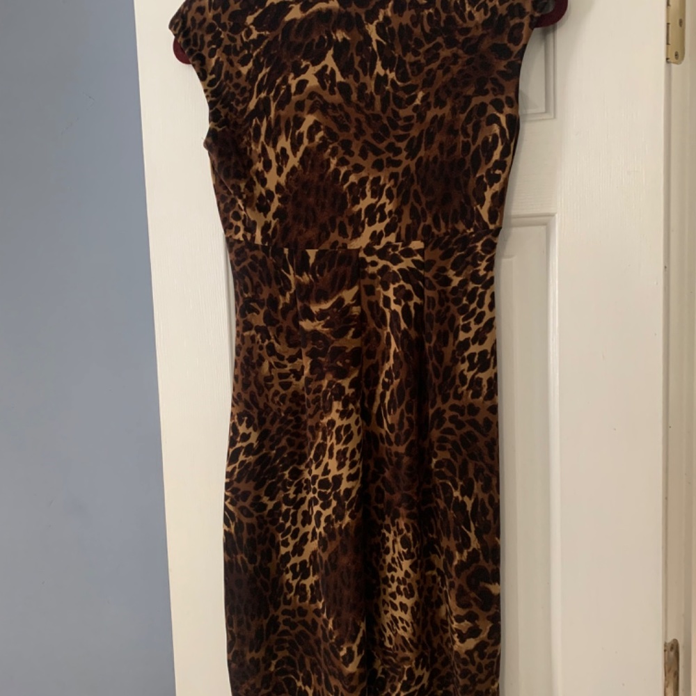 Leopard pattern dress - Picture 3 of 7